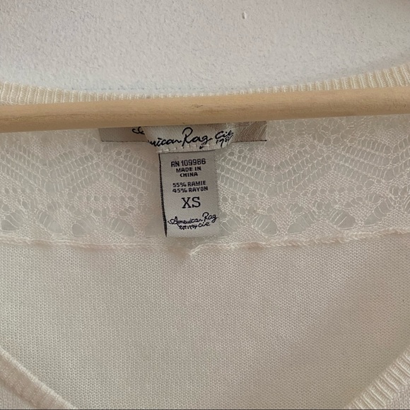 American Rag Cie Delicate Lace Cardigan - Picture 4 of 4